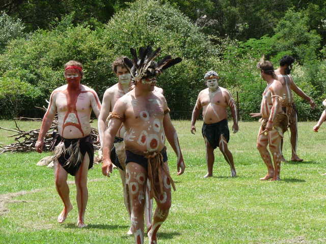 Smoking Ceremony at Bents Basin, 2011